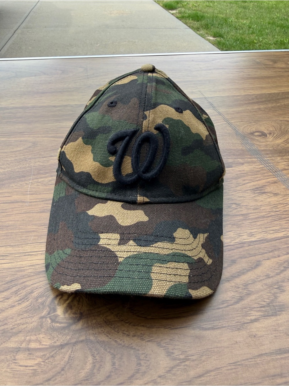 New Era Washington Nationals camouflage baseball cap